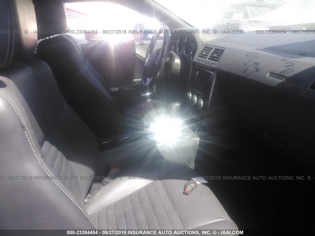 2C3CDYAGXCH292272 - 2012 DODGE CHALLENGER SXT BLUE photo 5