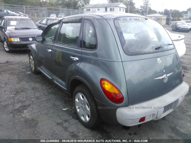 3C4FY48B83T619842 - 2003 CHRYSLER PT CRUISER CLASSIC GREEN photo 3