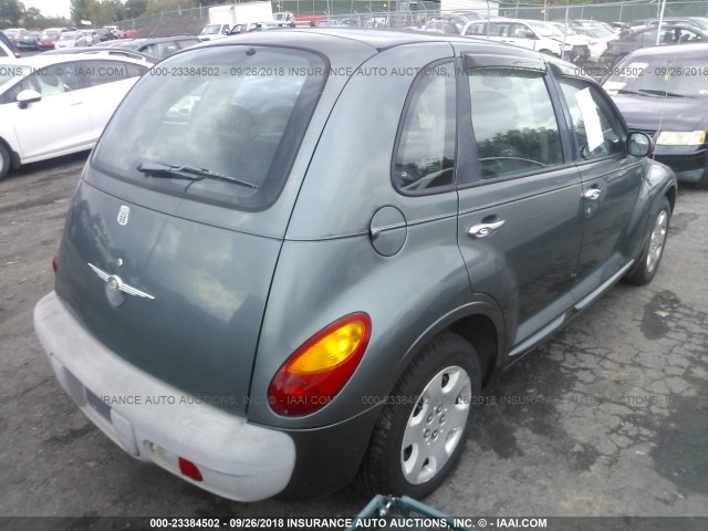 3C4FY48B83T619842 - 2003 CHRYSLER PT CRUISER CLASSIC GREEN photo 4