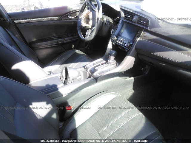 SHHFK7H76HU200908 - 2017 HONDA CIVIC EXL 黑色 照片 5