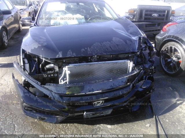 SHHFK7H76HU200908 - 2017 HONDA CIVIC EXL 黑色 照片 6