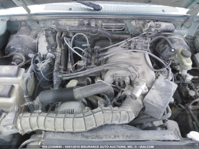 4F4YR12V2YTM30024 - 2000 MAZDA B3000 GREEN photo 10