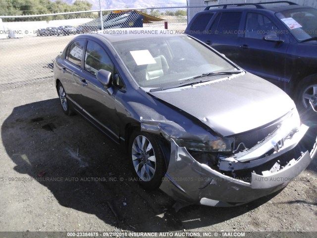 19XFA1F97AE027322 - 2010 HONDA CIVIC EXL 棕色 照片 1