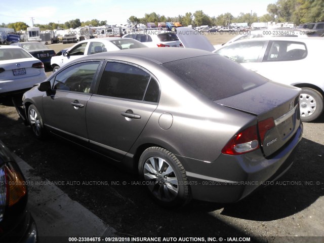19XFA1F97AE027322 - 2010 HONDA CIVIC EXL 棕色 照片 3