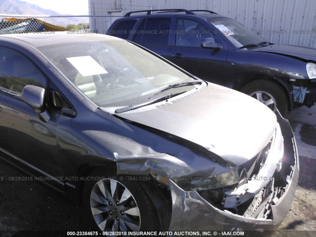 19XFA1F97AE027322 - 2010 HONDA CIVIC EXL 棕色 照片 6