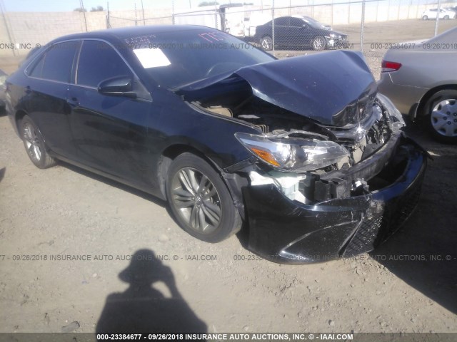 4T1BF1FK2FU031396 - 2015 TOYOTA CAMRY LE/XLE/SE/XSE Dark Blue photo 1