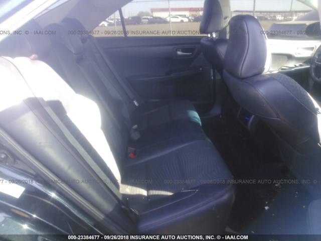 4T1BF1FK2FU031396 - 2015 TOYOTA CAMRY LE/XLE/SE/XSE Dark Blue photo 8