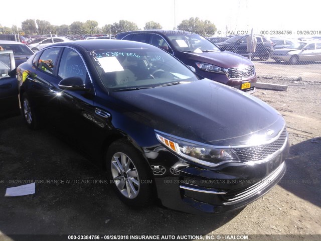 5XXGT4L33JG249685 - 2018 KIA OPTIMA LX/S BLACK photo 1