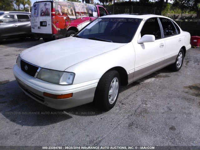 4T1BF12B9TU111313 - 1996 TOYOTA AVALON XL/XLS WHITE photo 2