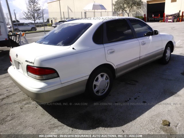 4T1BF12B9TU111313 - 1996 TOYOTA AVALON XL/XLS WHITE photo 4