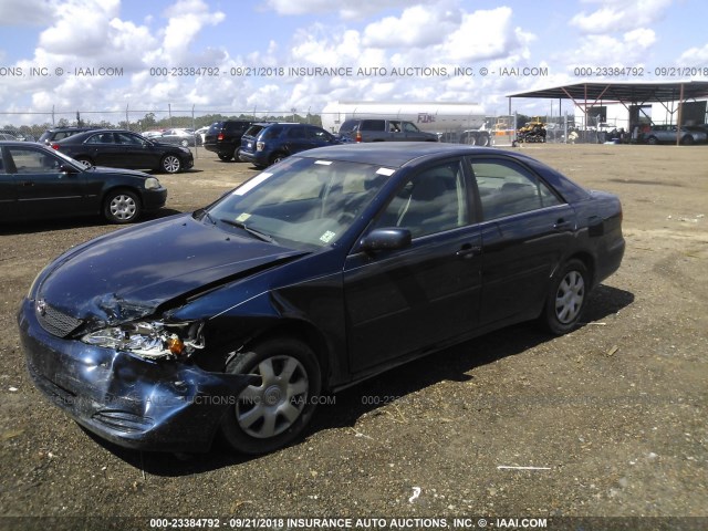 4T1BE32K04U311884 - 2004 TOYOTA CAMRY LE/XLE/SE 深蓝色 照片 2