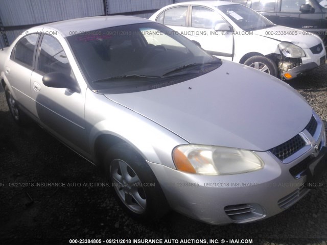 1B3EL46XX6N289846 - 2006 DODGE STRATUS SXT GRAY photo 1