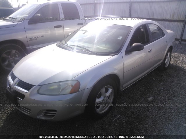 1B3EL46XX6N289846 - 2006 DODGE STRATUS SXT GRAY photo 2