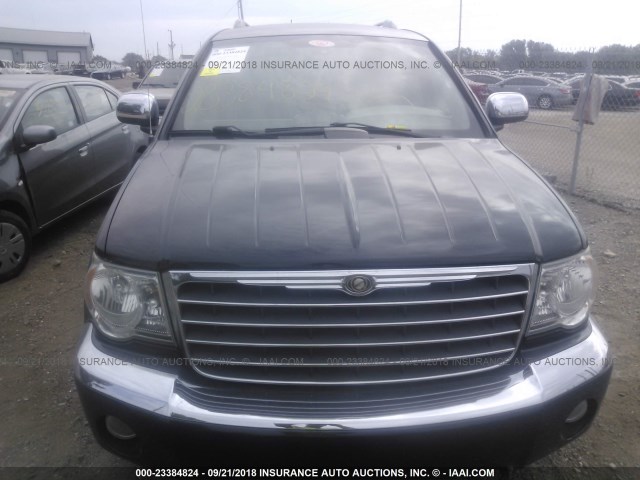 1A8HW58258F138817 - 2008 CHRYSLER ASPEN LIMITED BLACK photo 6