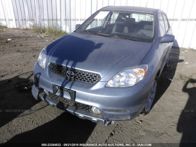 2T1KR32EX4C216698 - 2004 TOYOTA COROLLA MATRIX XR Light Blue photo 6