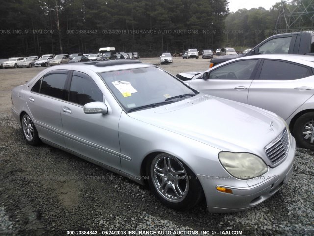 WDBNG70J31A182337 - 2001 MERCEDES-BENZ S 430 SILVER photo 1