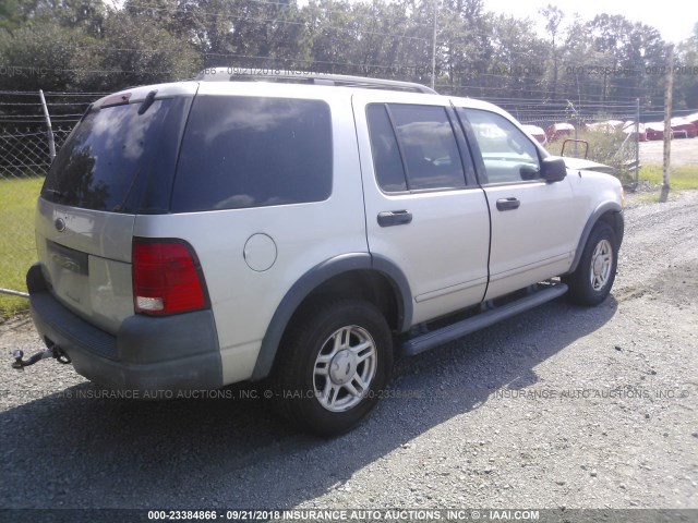 1FMZU62K53UC38285 - 2003 FORD EXPLORER XLS/XLS SPORT SILVER photo 4