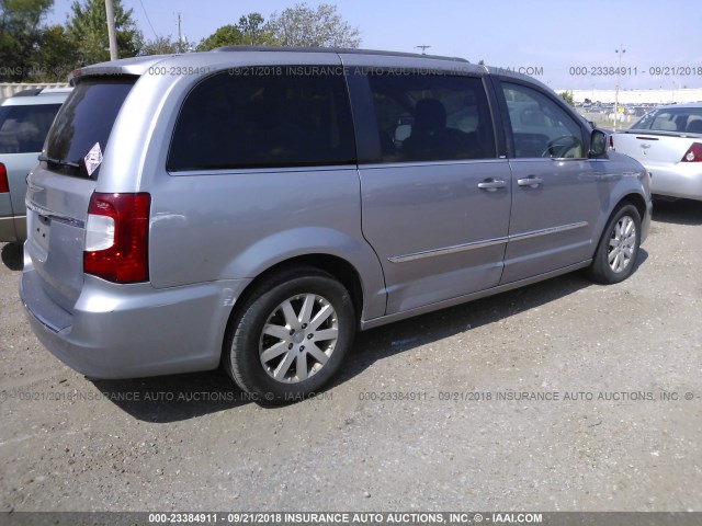 2C4RC1BG1ER126170 - 2014 CHRYSLER TOWN & COUNTRY TOURING GRAY photo 4