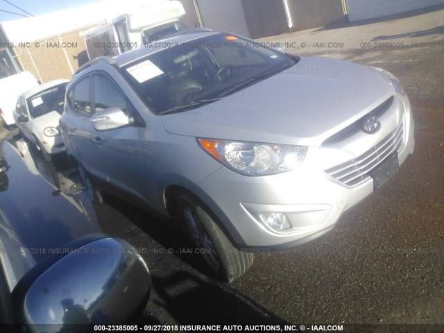 KM8JU3AC0DU774102 - 2013 HYUNDAI TUCSON SILVER photo 1