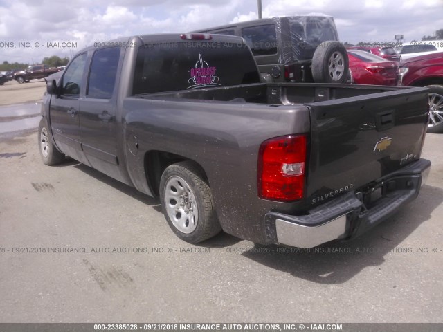 2GCEC13J071561028 - 2007 CHEVROLET SILVERADO C1500 CREW CAB TAN photo 3