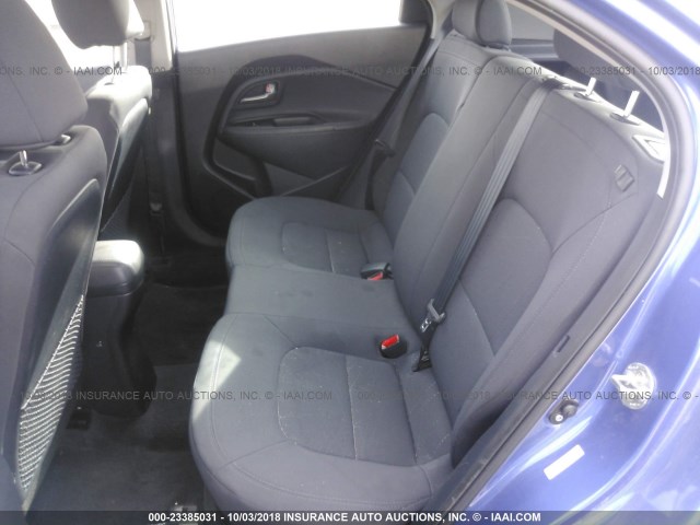 KNADN5A30D6227326 - 2013 KIA RIO EX/SX BLUE photo 8