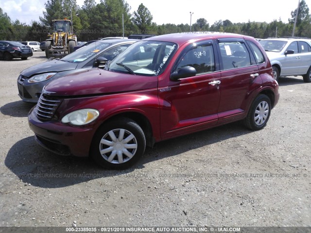 3A4FY58B46T312639 - 2006 CHRYSLER PT CRUISER TOURING RED photo 2