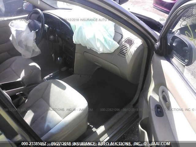 KNAFB121025183631 - 2002 KIA SPECTRA LS TAN photo 5