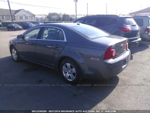 1G1ZF57508F116739 - 2008 CHEVROLET MALIBU HYBRID GRAY photo 3