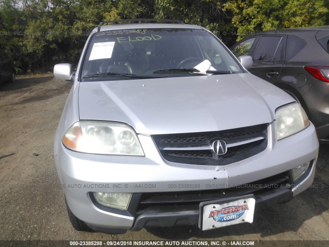 2HNYD18843H532370 - 2003 ACURA MDX TOURING SILVER photo 6