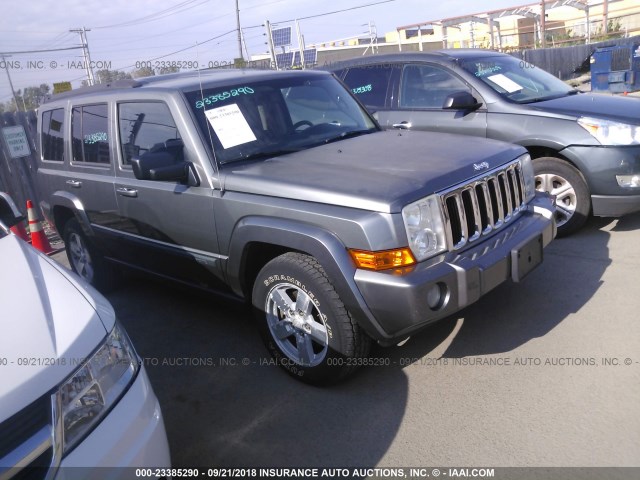 1J8HG48N98C128388 - 2008 JEEP COMMANDER SPORT GRAY photo 1