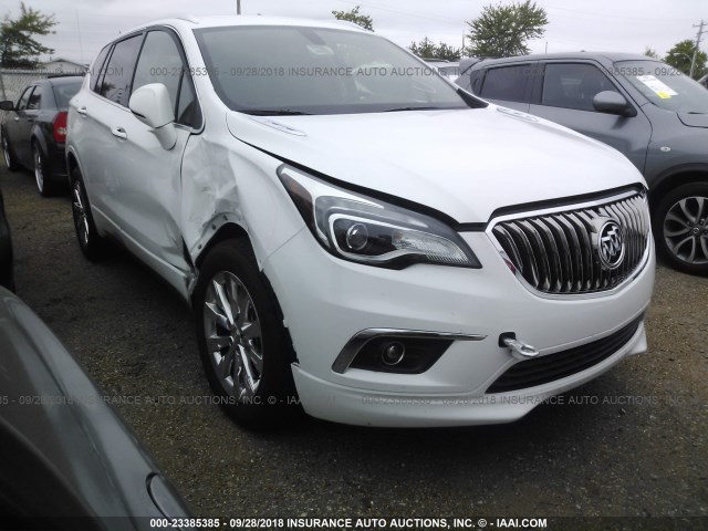 LRBFX2SAXJD084182 - 2018 BUICK ENVISION ESSENCE WHITE photo 1