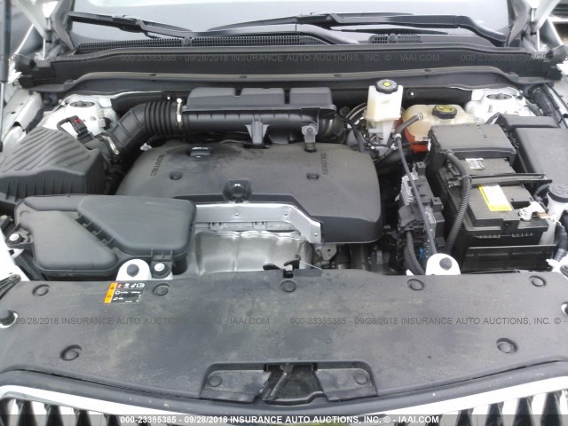 LRBFX2SAXJD084182 - 2018 BUICK ENVISION ESSENCE თეთრი ფოტო 10