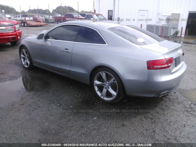 WAULFAFR1AA004218 - 2010 AUDI A5 PREMIUM PLUS GRAY photo 3