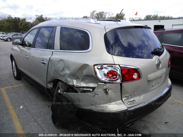 5GAER23778J273900 - 2008 BUICK ENCLAVE CXL Brun photo 3