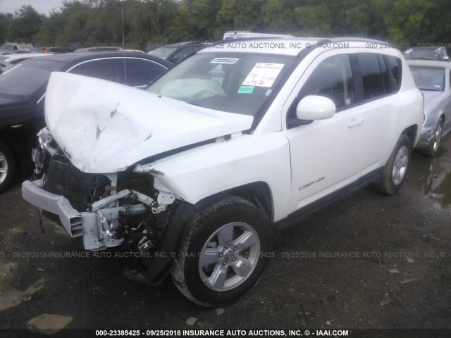 1C4NJCEA6GD789764 - 2016 JEEP COMPASS LATITUDE 白色 照片 2