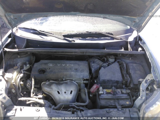 JTLKE50E681024171 - 2008 TOYOTA SCION XB Жасыл фото 10