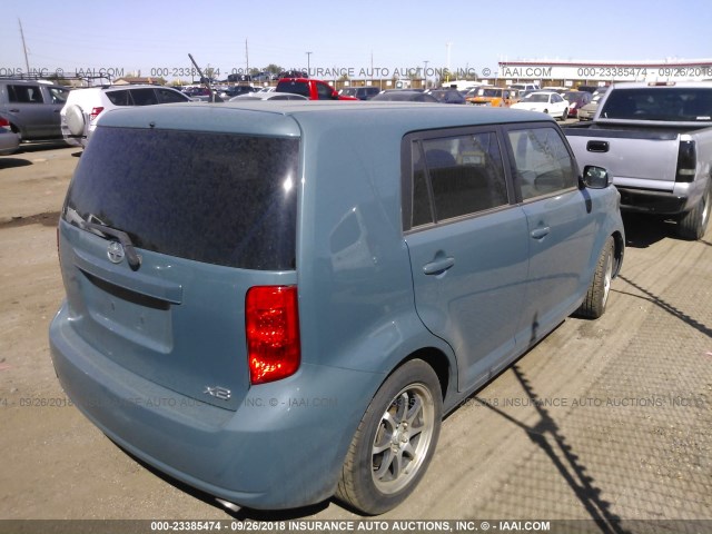 JTLKE50E681024171 - 2008 TOYOTA SCION XB Жасыл фото 4