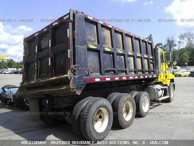 1M2AA13Y1SW049955 - 1995 MACK CH613 CH600 YELLOW photo 4