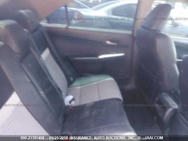4T1BF1FK7CU178468 - 2012 TOYOTA CAMRY SE/LE/XLE შავი ფოტო 8