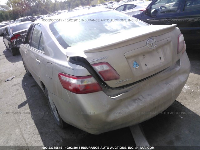 JTNBE46K073067891 - 2007 TOYOTA CAMRY NEW GENERAT CE/LE/XLE/SE TAN photo 3