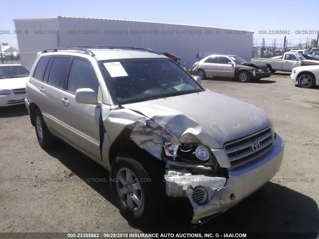 JTEGF21A830083404 - 2003 TOYOTA HIGHLANDER LIMITED SILVER photo 1