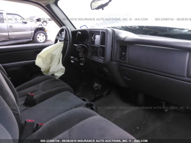 2GCEK13V271151918 - 2007 CHEVROLET SILVERADO K1500 CLASSIC CREW CAB GRAY photo 5