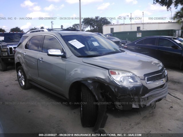 2GNFLFE31D6393289 - 2013 CHEVROLET EQUINOX LTZ TAN photo 6