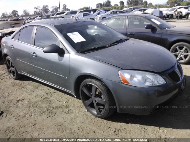 1G2ZH57N284196238 - 2008 PONTIAC G6 GT GRAY photo 1