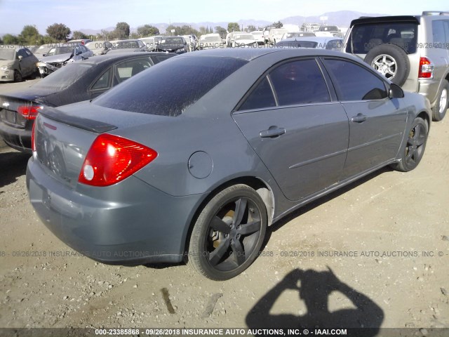 1G2ZH57N284196238 - 2008 PONTIAC G6 GT GRAY photo 4