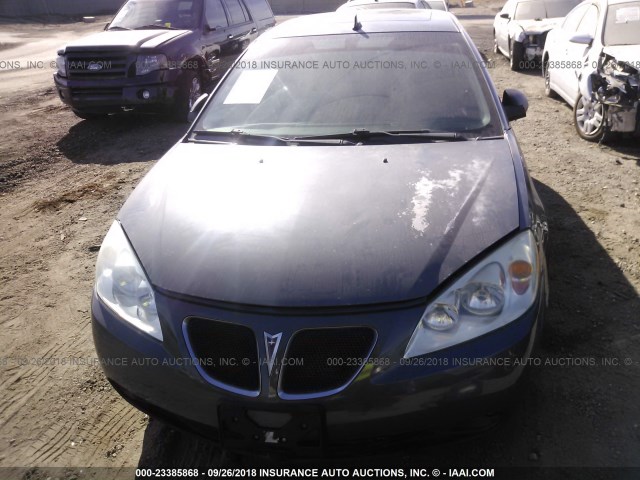 1G2ZH57N284196238 - 2008 PONTIAC G6 GT GRAY photo 6