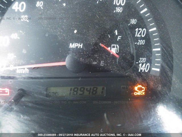 4T1BE32K43U756997 - 2003 TOYOTA CAMRY LE/XLE/SE BLUE photo 7