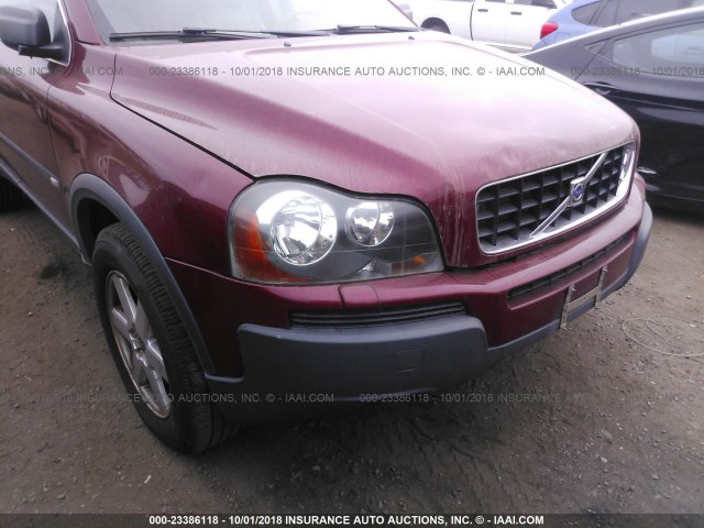 YV4CZ592X61281437 - 2006 VOLVO XC90 RED photo 6