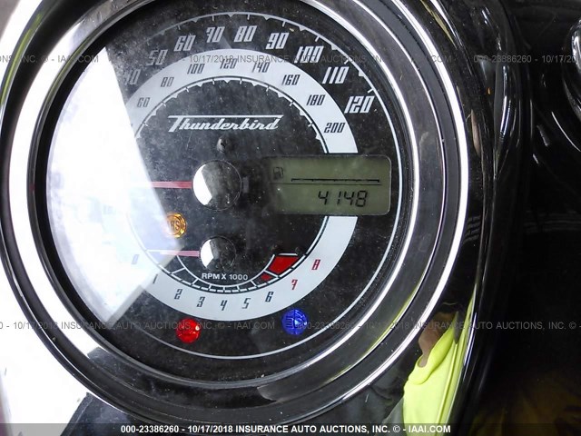 SMTB01TL5EJ604750 - 2014 TRIUMPH MOTORCYCLE THUNDERBIRD ABS MAROON photo 7