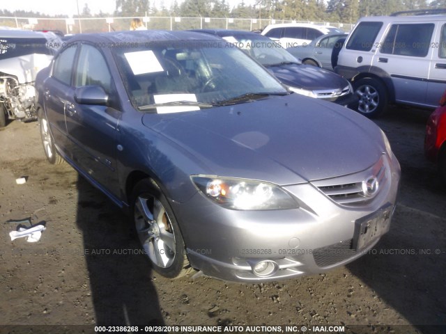 JM1BK323961521104 - 2006 MAZDA 3 S SILVER photo 1